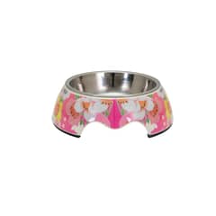 ROYAL PET - BOWL MASCOTA FLORES PINK SMALL