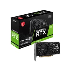 MSI - Tarjeta de Video Gráfica RTX 3050 VENTUS 2X 6G OC, 96bit