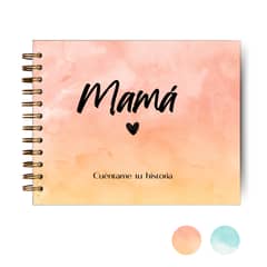 GENERICO - Mamá Cuéntame Tu Historia -Regalo Día De La Madre- Naranja