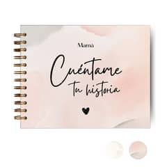 GENERICO - Mamá Cuéntame Tu Historia -Regalo Día De La Madre- Rosa