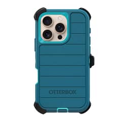 OTTERBOX - Carcasa Antigolpe Defender Pro para iPhone 16 Pro - Azul