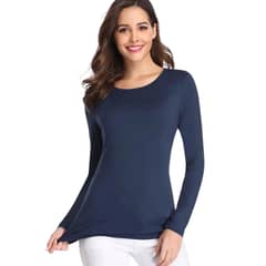 GARSIL - Camiseta mujer manga larga - cuello redondo Ultratermico