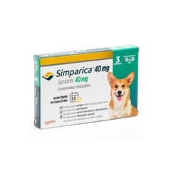 ZOETIS - Simparica Perro 10 A 20 kg (40mg) 3 Comprimidos