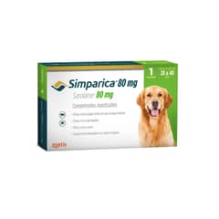 ZOETIS - Simparica Perro 20 - 40kg (80mg) 1 Comprimido