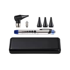 GENERICO - Otoscopio Visión 2 En 1 Acero Inoxidable Kit Portátil + Pilas