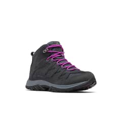 COLUMBIA - Botín Mujer Crestwood Mid Waterproof Gris