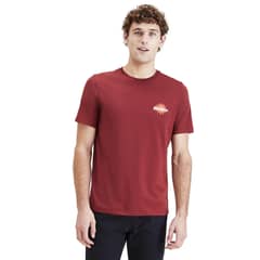 DOCKERS - Polera Hombre Graphic Tee Slim Fit Rojo