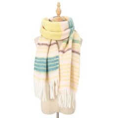 BLWOENS - Bufanda Mujer de invierno - Amarillo