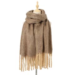 BLWOENS - Bufanda Mujer de invierno - Café