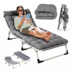 GENERICO - Cama Plegable Portatil Reforzado Colchon Desmontable 190cm