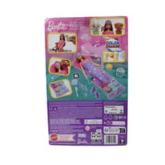 MATTEL - Muñeca Barbie Set De Juego Fiesta De Pijamas Con Perritos