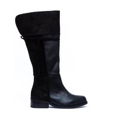 GIANI DAFIRENZE - Bota Mujer De Cuero Jade Negro C1