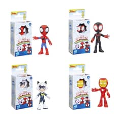 HASBRO - SET 4 FIGURAS SPIDEY Y SUS AMIGOS PACK 1