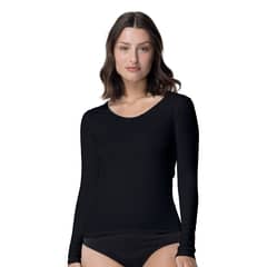 TOP - Camiseta Microfibra Manga Larga Mujer C1 Escote Redondo