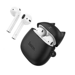 HOCO - Audifonos Bluetooth Tws Ew45 Gato Compatible iPhone Color Negro