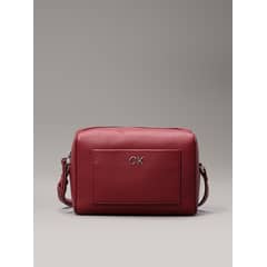 CALVIN KLEIN - Bandolera Daily Monogram Rojo