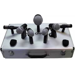 ORIGINAL SOUNDTRACK - Set de 7 microfonos para bateria con estuche y clips Soundtrack DRM-7