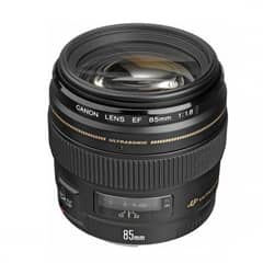 CANON - EF 85mm F 1.8 USM Lens - Negro