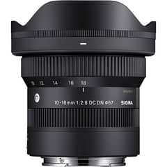 SIGMA - 10-18mm f 28 DC DN Contemporary Lens - Sony E