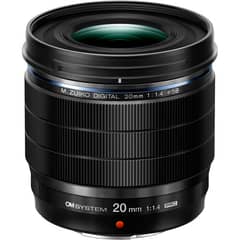 OLYMPUS - OM SYSTEM MZuiko Digital ED 20mm f 14 PRO Lens