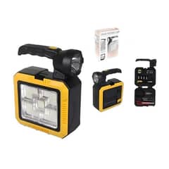 IRM - Linterna Frontal Lámpara Solar Power Bank + Kit Herramientas Negro