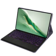 HONOR - Tablet magic pad2 16+1TB 12.3" WIFI-Blanco con Morado luminsos teclado