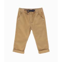 4KIDS - Pantalón bebés básico beige 4 Kids
