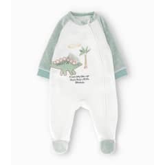 4KIDS - Enterito recién nacido de dinosaurio blanco 4 Kids