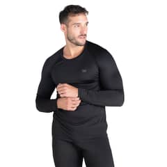 WEINBRENNER - Primera Capa Hombre First Layer Warm Top Negro