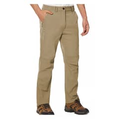 NO LOGO - Pantalon Termico Impermeable Softshell Con Micropolar Mujer