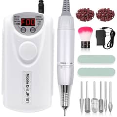 PUREPOWER - Taladro de uñas recargable de 3500RPM con Kit de brocas