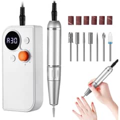 PUREPOWER - Taladro de uñas recargable de 3500RPM con Kit de brocas