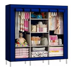SUPERCENTER - Practico Armario Closet Ropero Armable Grande 170x128x45cm Azul