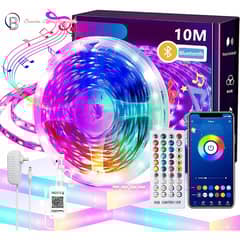 PUREPOWER - Tira de luces RGB 10 metros WiFi y control remoto