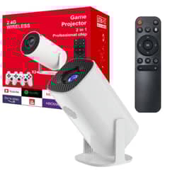 PUREPOWER - 4K260 ANSI Smart Projector with WiFi 6 BT 50 Screen Adjustment