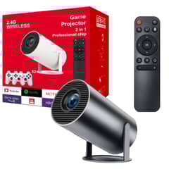 PUREPOWER - 4K260 ANSI Smart Projector with WiFi 6 BT 50 Screen Adjustment