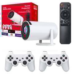 PUREPOWER - HY300 4K260 ANSI Smart Projector with WiFi 6 BT 50 Screen Adjustment