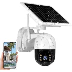 PUREPOWER - Cámara de seguridad solar con visión nocturna y sensor de movimiento