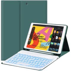 PUREPOWER - Funda con teclado para Xiaomi Pad 5 - Verde