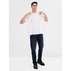 GAP - Jeans Straight Tinted Blue Hombre Azul