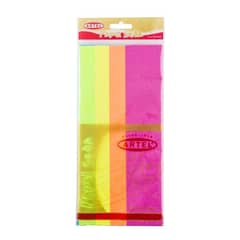 ARTEL - 10 Pliegos Papel Seda Color Fluorescente