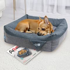 THE DUKE COMPANY - Cama Para Perro Mascotas Antiestres Lavable Duke Talla S