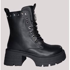 PAND G - Bototos Grunge Mujer - Con Tachas y Diseño Rebelde - 7725-26