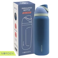 GENERICO - Botella Térmica De Agua Acero Inoxidable 1 Litro Norden