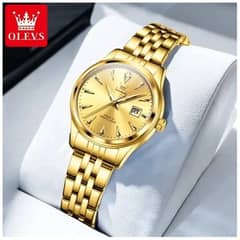 STARTECHOFFICE - Reloj de Pulsera Dorado para Mujer con Movimiento Japonés