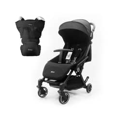 BBPRO - Pack Paseo Cómodo Coche Urban Negro + My Carrier
