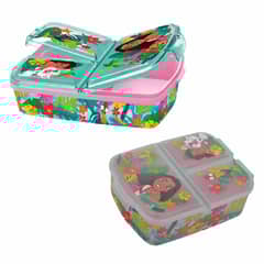 INTEK GAMES - Tupper Contenedor de Moana hermético - Sandwichera con Divisiones