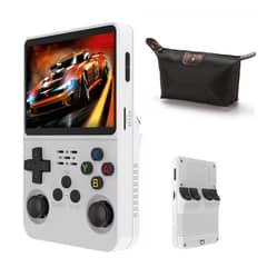 BRO TOUMI - Consola Portatil Retro Game R37S 64GB Blanco y Estuche