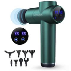 PICORU - KONKA K3 Pistola de Masaje Muscular Recargable- Verde