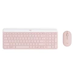 LOGITECH - Kit De Teclado y Mouse MK470 - ROSA